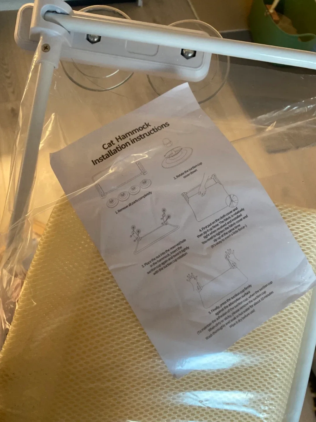 New Cat Hammock - Window Perch image indicator(4)