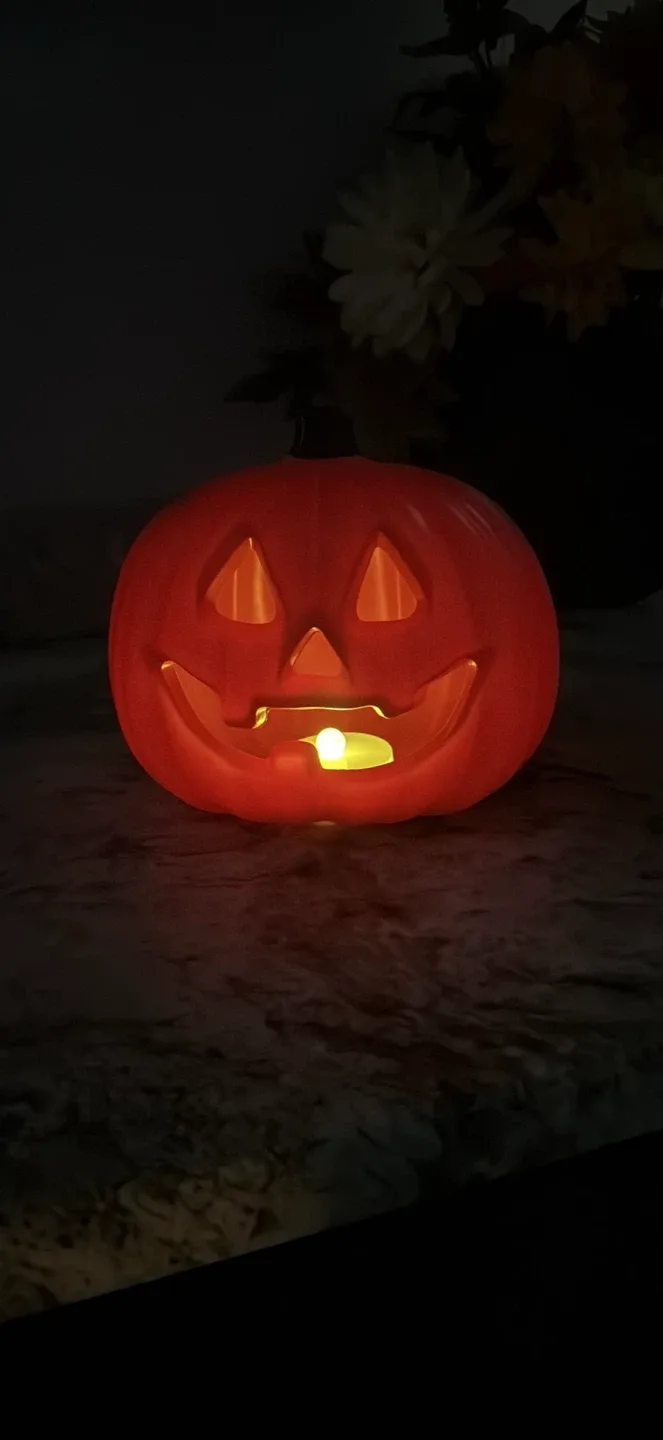Halloween Pumpkin Decoration light up color thumbnail