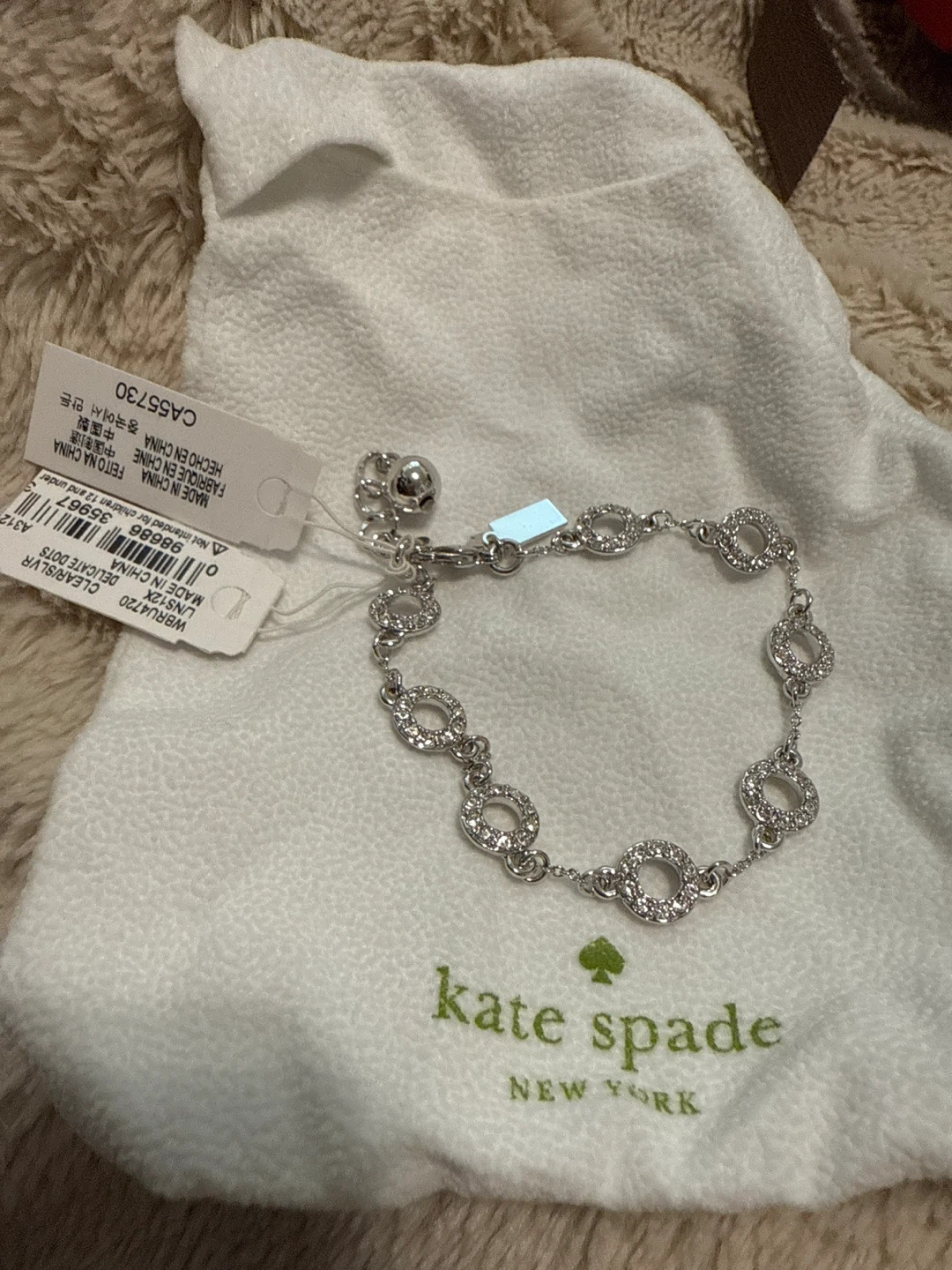 Kate Spade Delicate Dots Bracelet - Silver