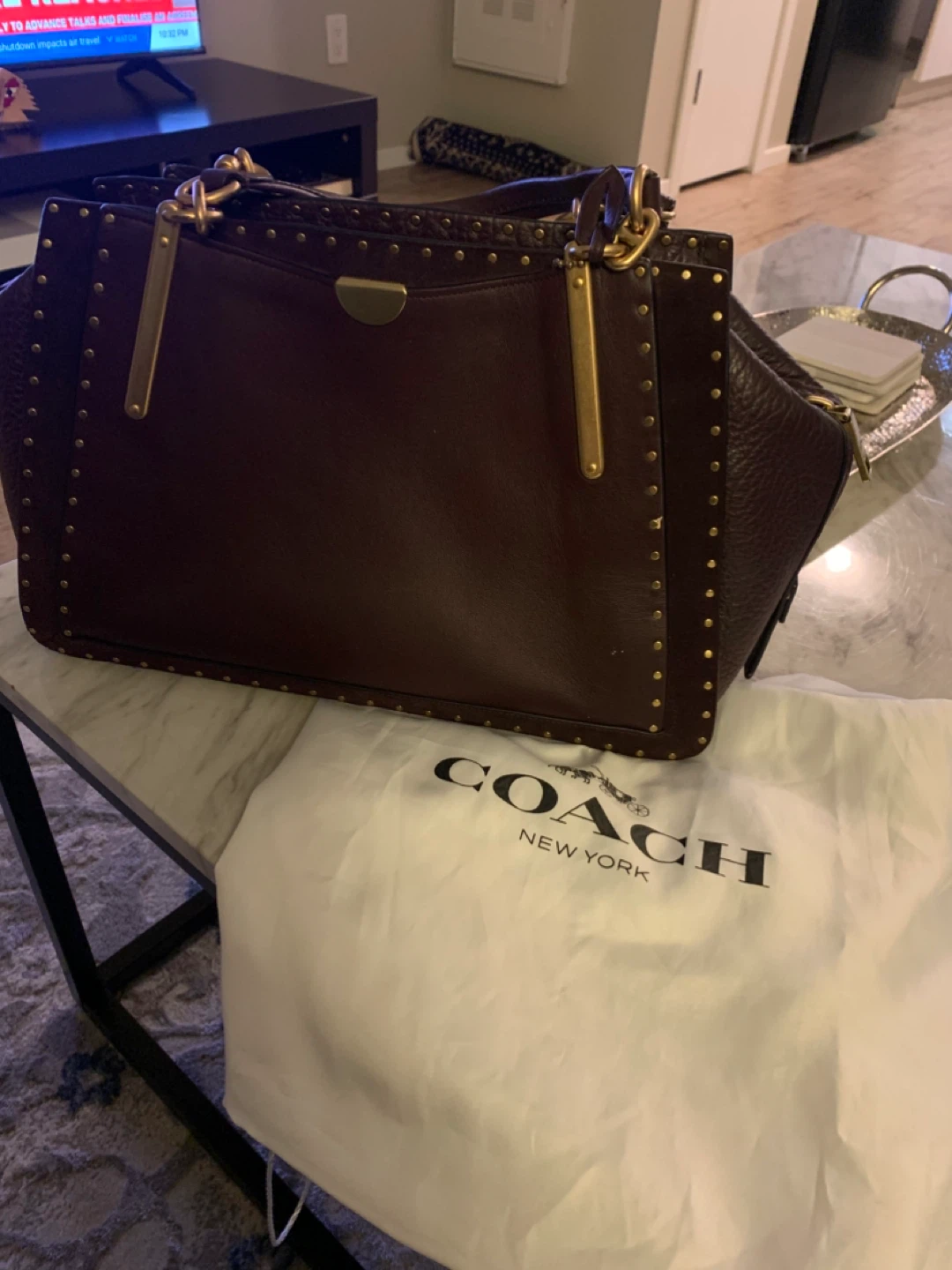 Coach Leather Satchel - photo 2