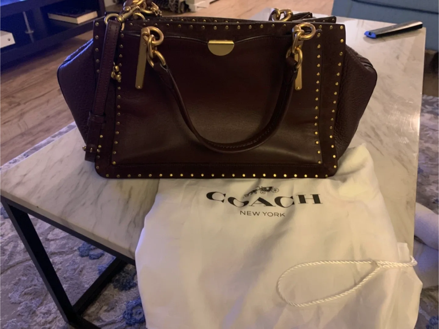 Coach Leather Satchel