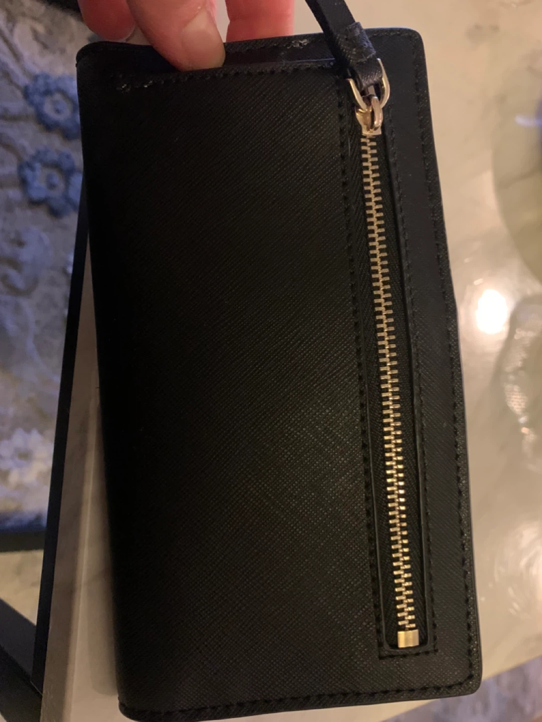 Kate Spade Large Slim Bifold Wallet - Black - photo 3