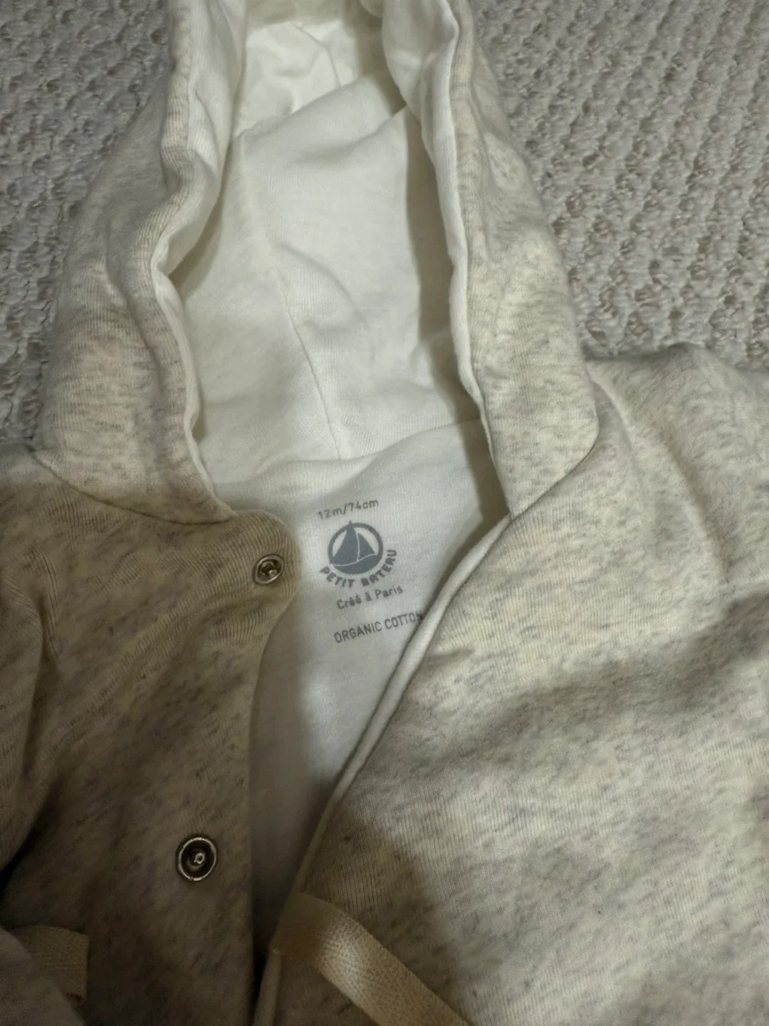 Petit Bateau Baby Snowsuit 12m/74cm image indicator(2)