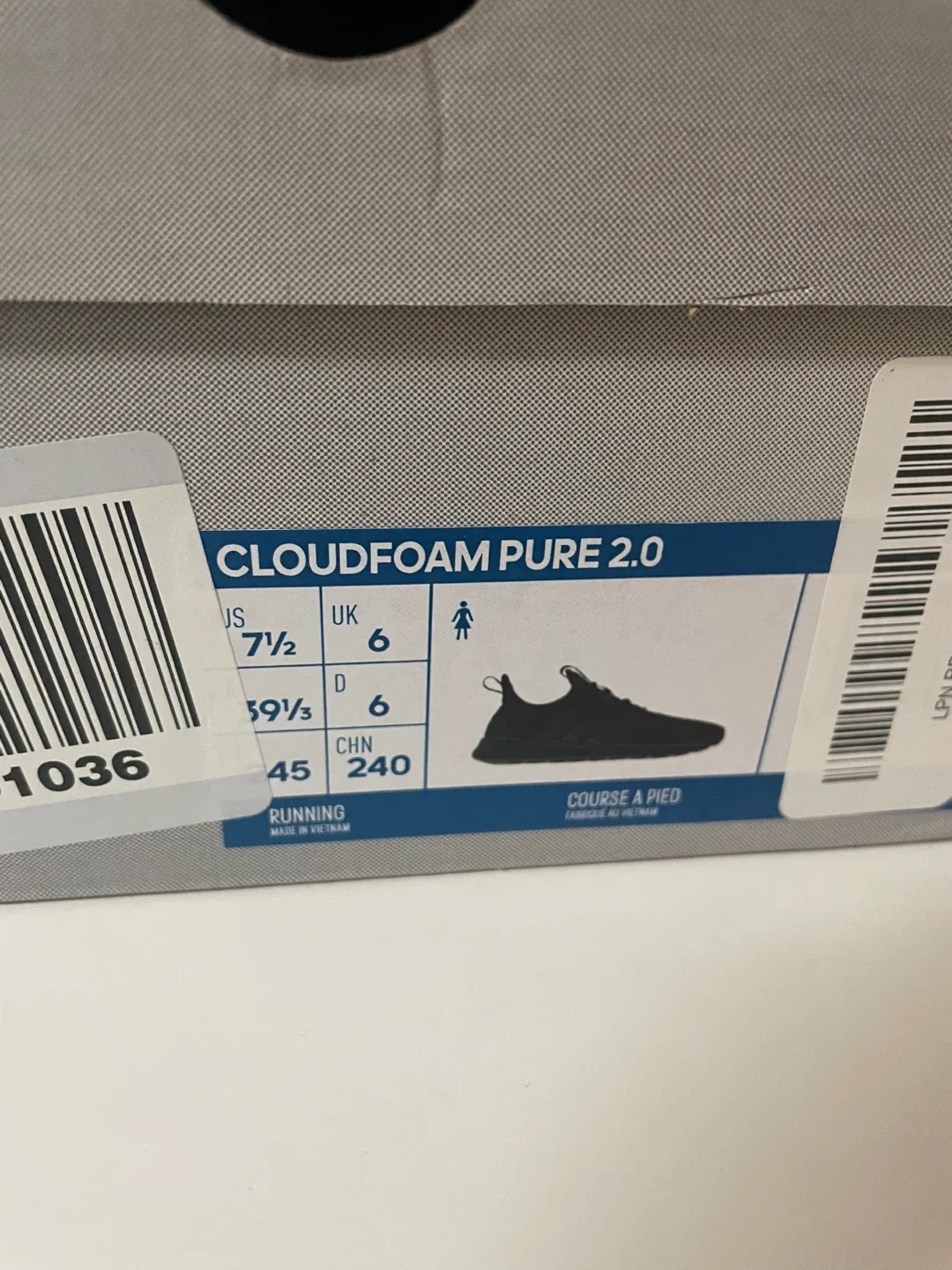 Adidas Cloudfoam Pure 2.0 - Women's US 6.5 image indicator(4)