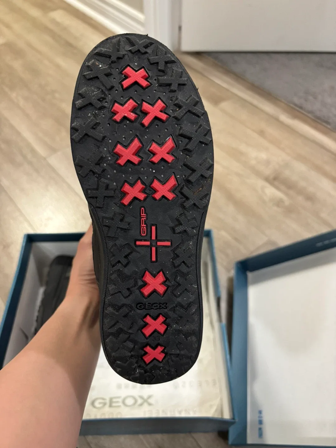 Geox Minus Thirty Black Winter Boots - Size 2 image indicator(3)