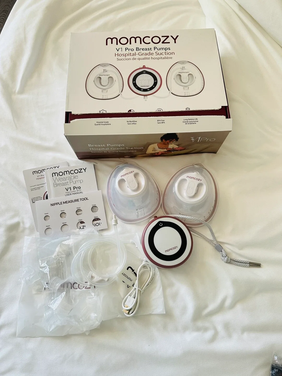 Momcozy V1 Pro Breast Pump - Hospital Grade image indicator(2)