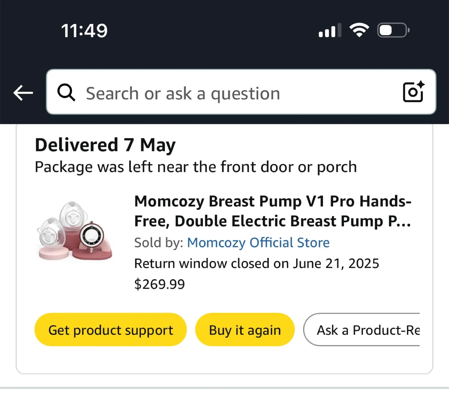 Momcozy V1 Pro Breast Pump - Hospital Grade image indicator(4)