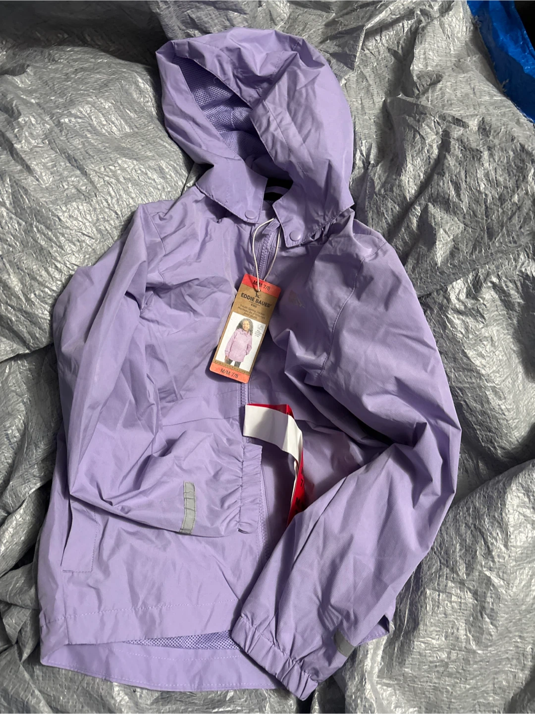 New Eddie Bauer Youth Spring Jacket - Size M (7/8)
