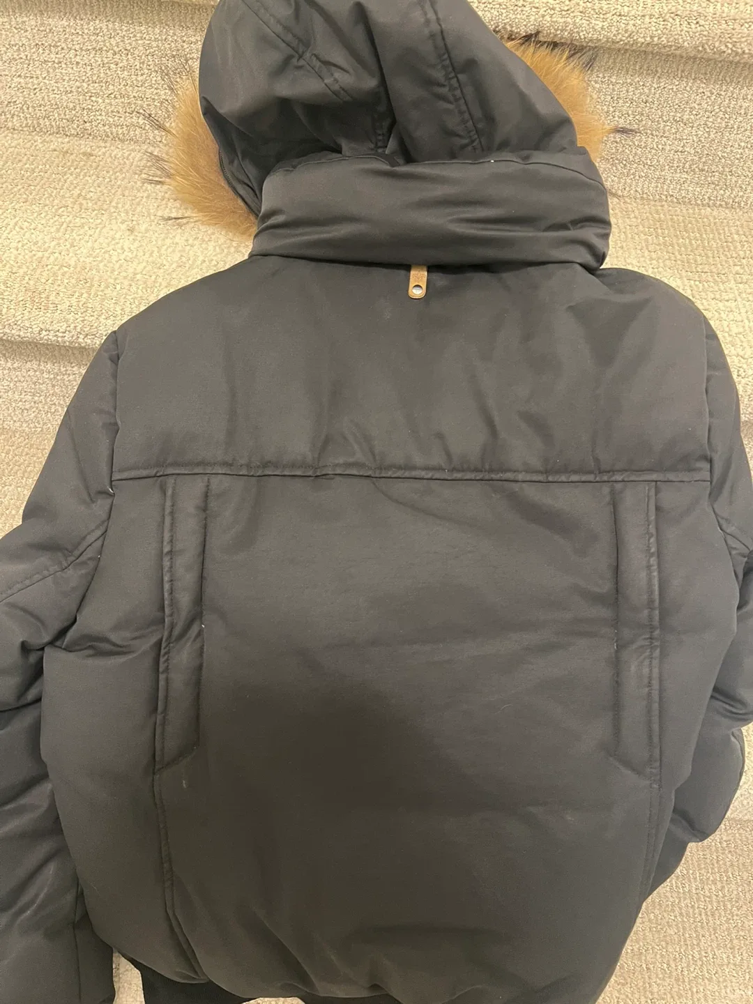 Mackage Black Down Winter Jacket Size 42 image indicator(2)