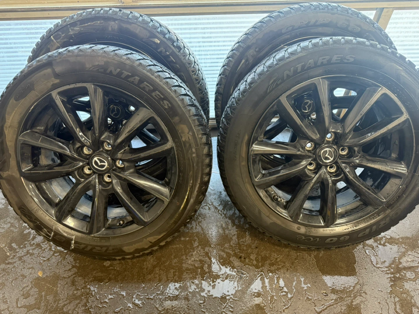 Mazda Wheels with Antares Grip 60 ICE Tires