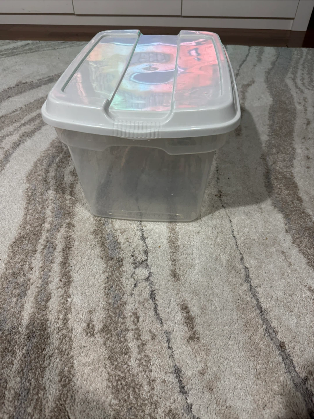 Plastic Storage Container with Lid