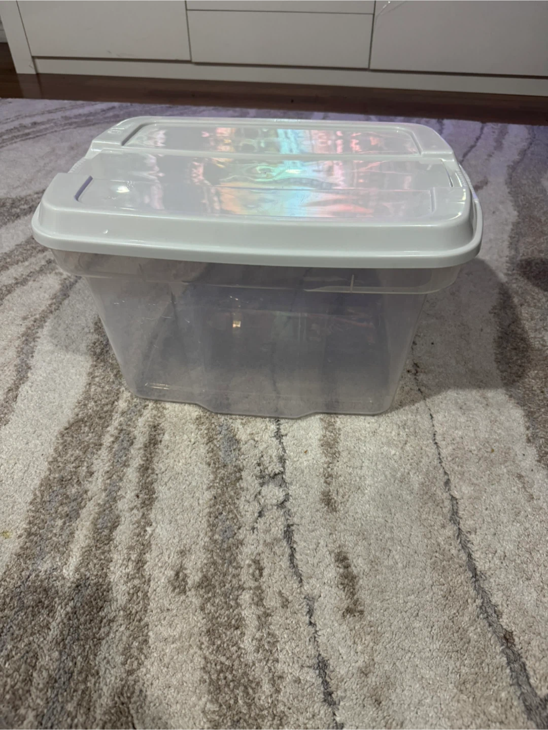 Plastic Storage Container with Lid - photo 2