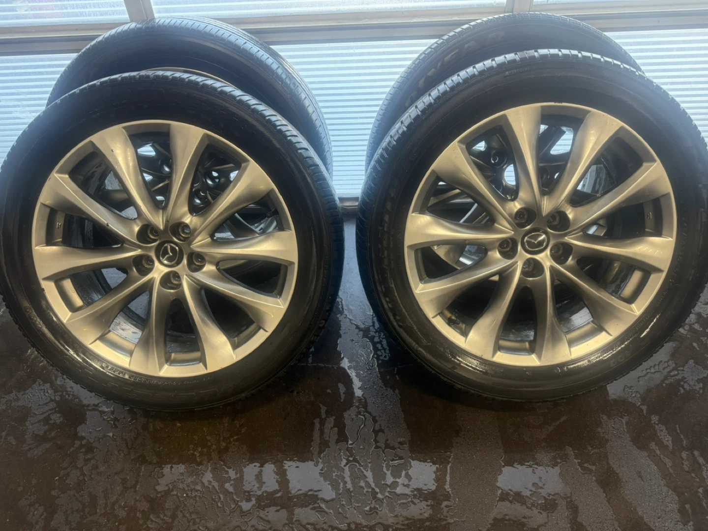 Mazda OEM Alloy Wheels & Tires - Set of 4