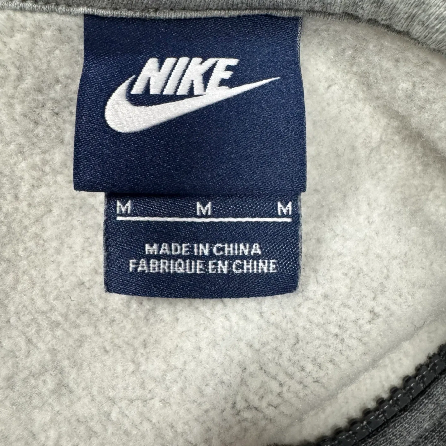 NIKE Gray Hoodie Dri Fit Sweater Size Medium, New Without Tag image indicator(3)