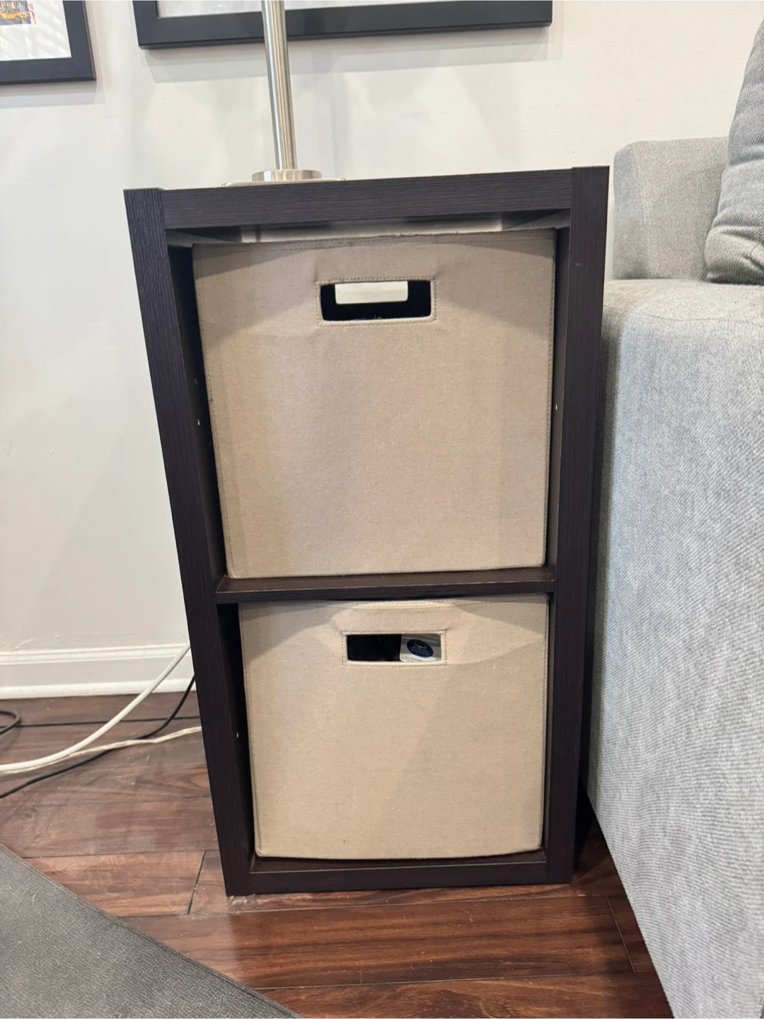 IKEA Kallax Shelf Unit with 2 Inserts