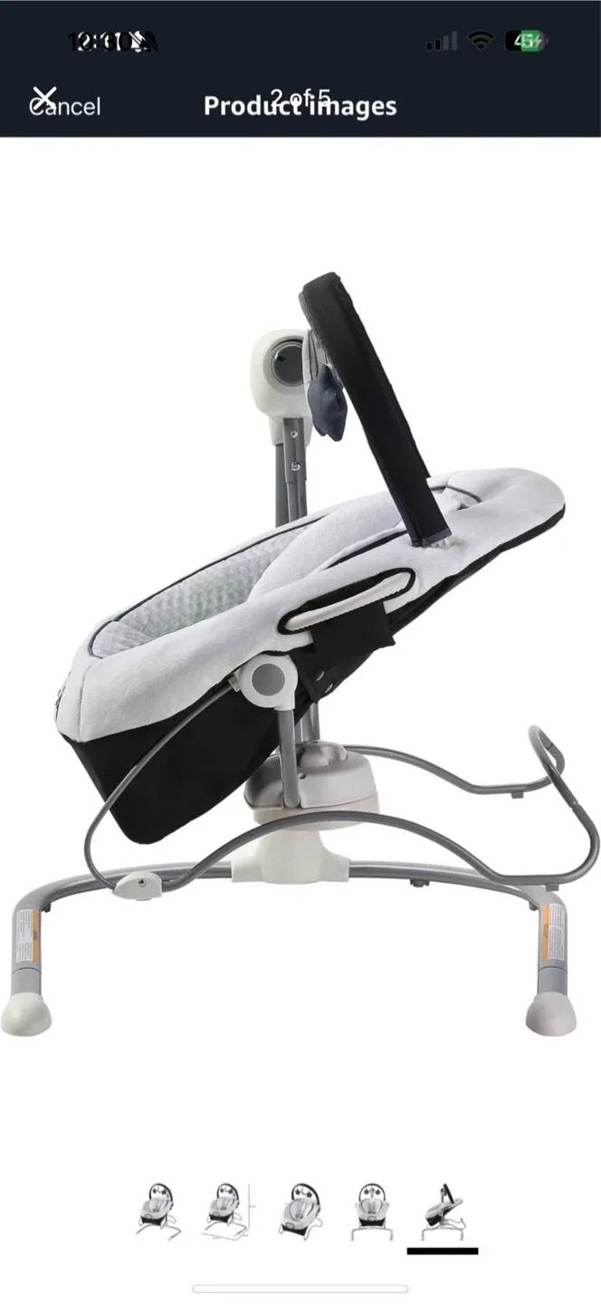 Graco Soothe 'n Sway LX Swing with Portable Bouncer image indicator(2)