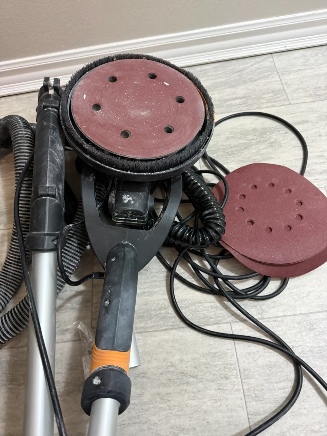 Gioventu Drywall Sander, 6.5-amp Powerful Electric Sander image indicator(5)