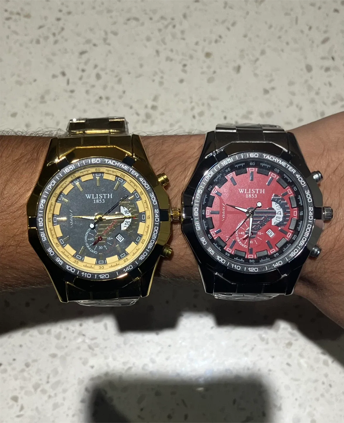 Wlisth 1853 Men's Watch - Gold & Silver image indicator(7)