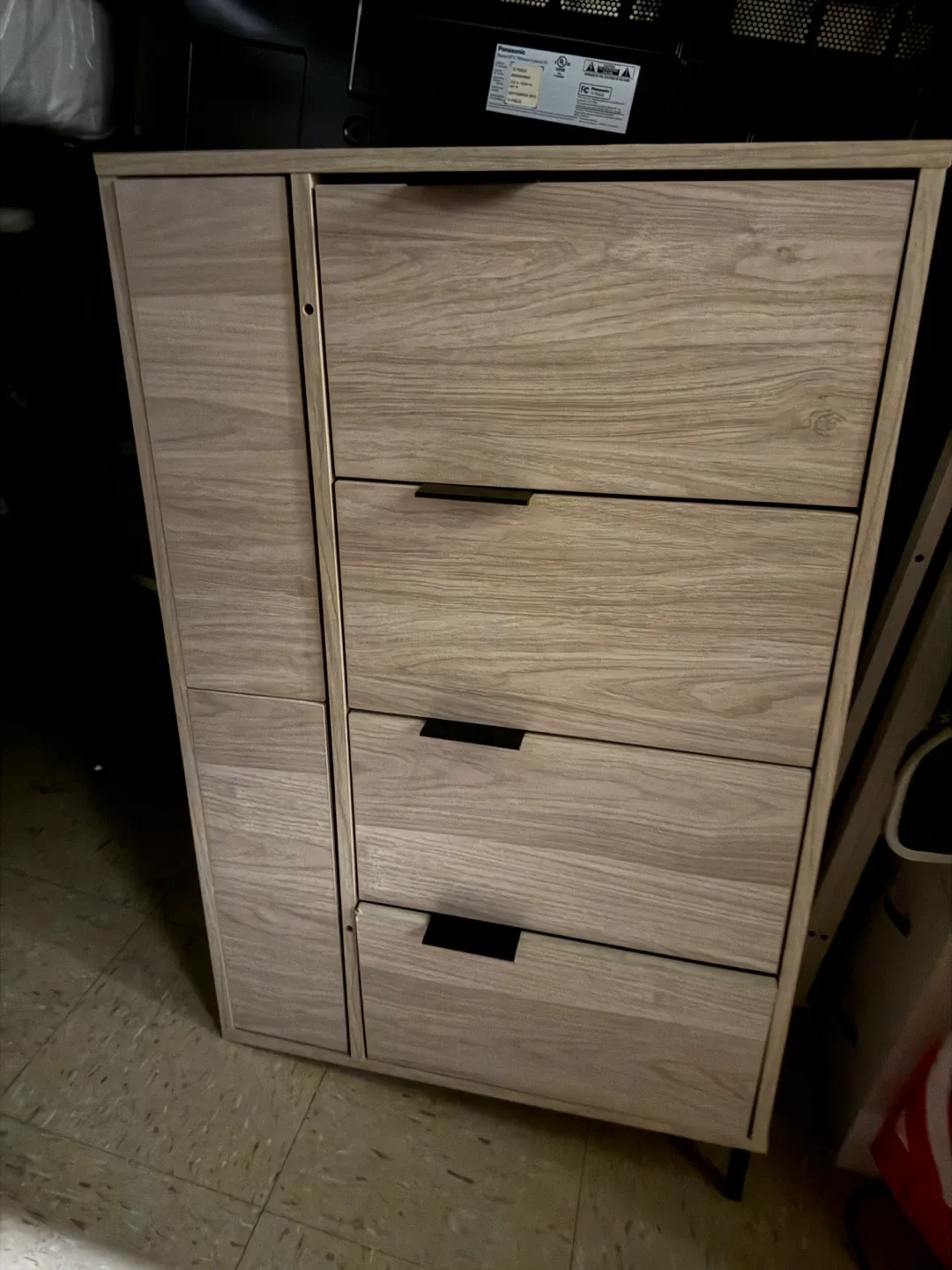 Wood & Metal Accent Cabinet Chest 🧡 image indicator(2)