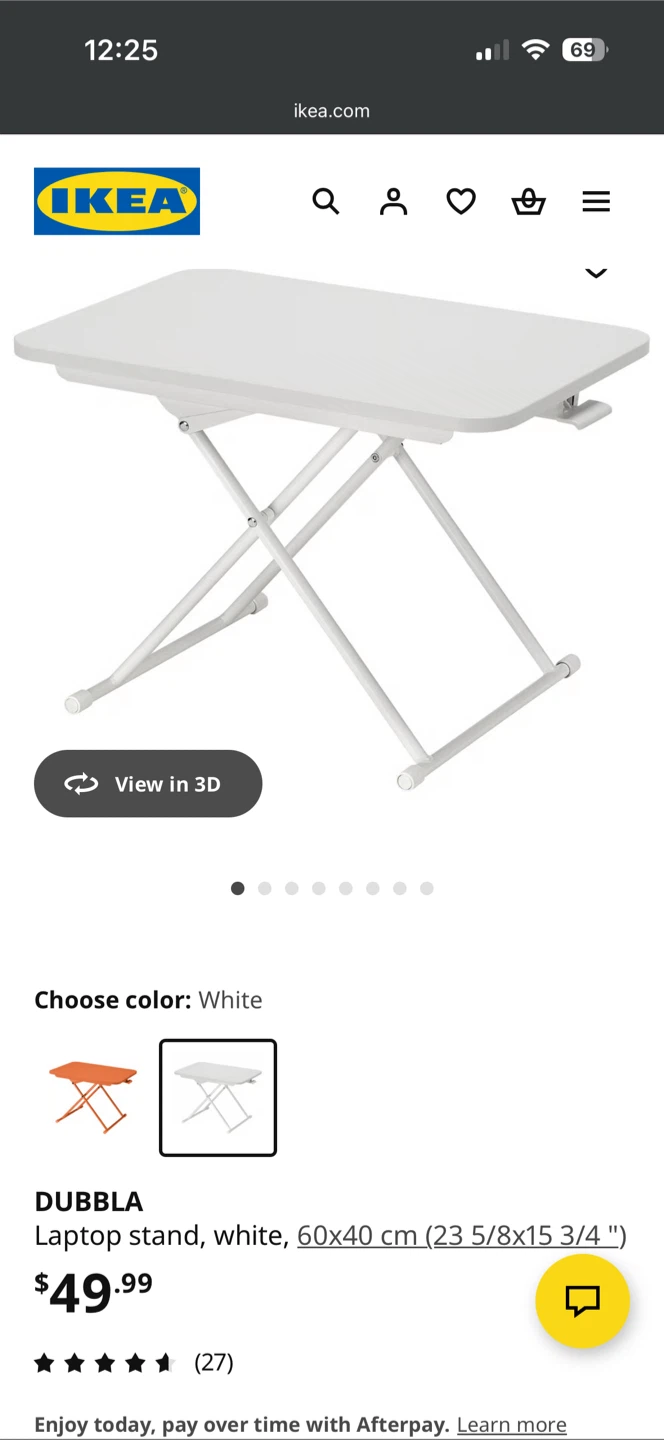 IKEA Dubbla Laptop Stand & Torald Desk - photo 2