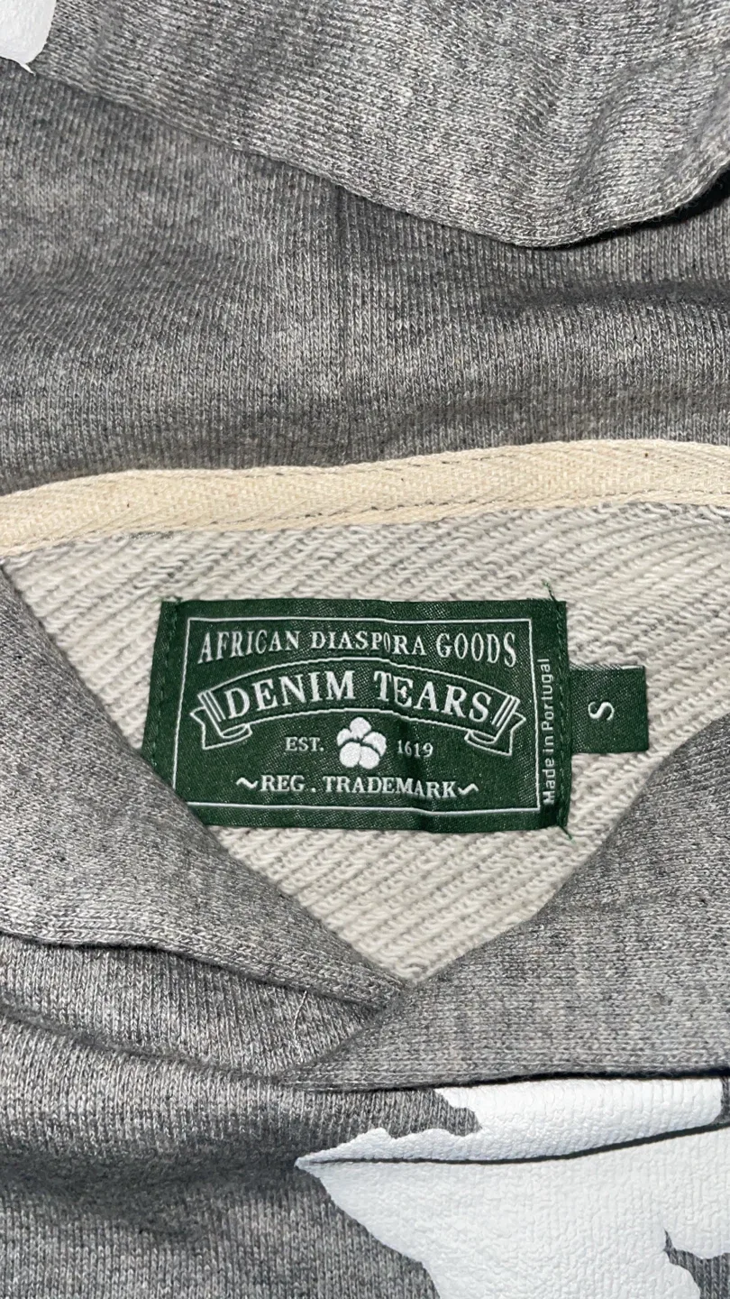 Grey Denim Tears Hoodie image indicator(3)