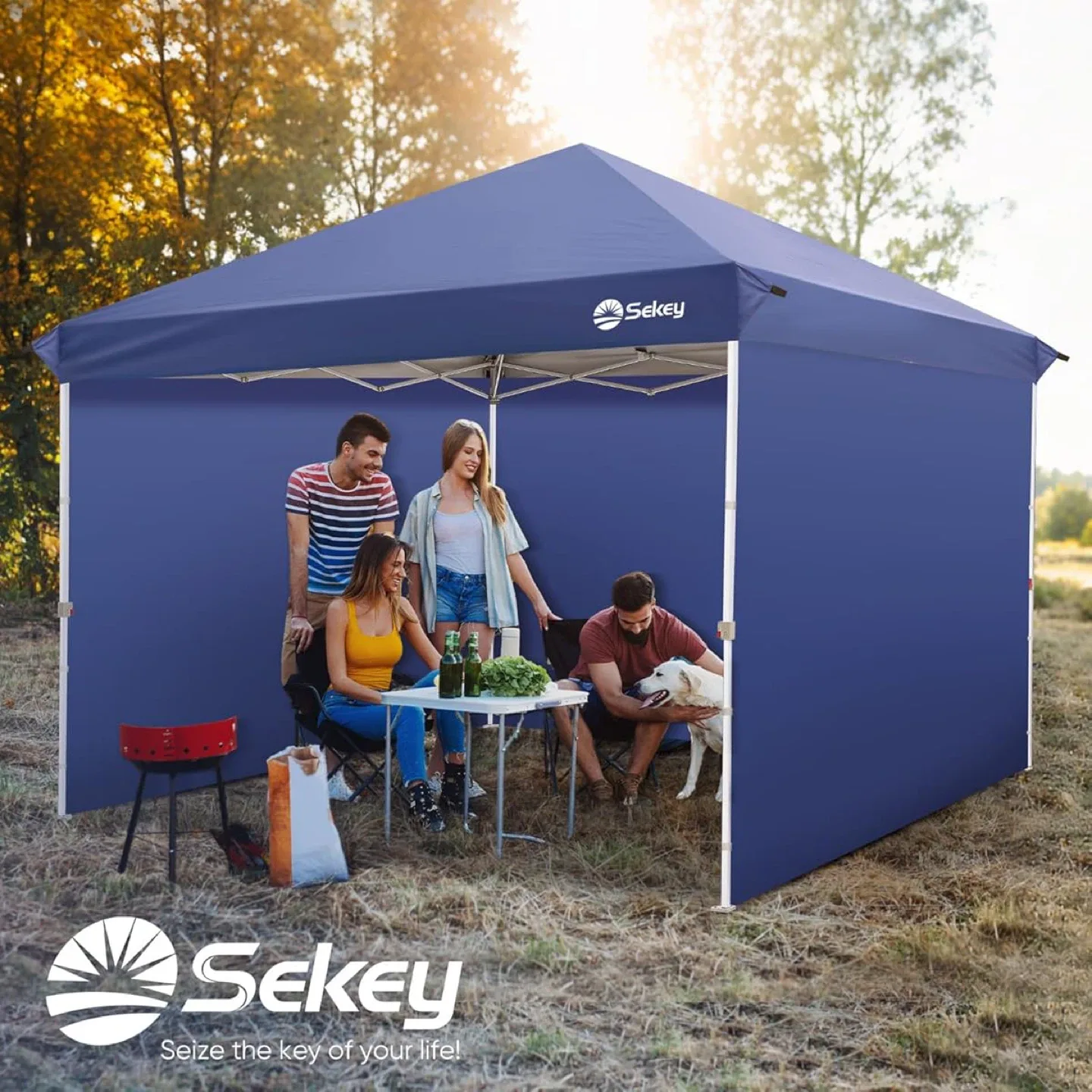 Sekey Sidewalls for 10X10 Canopy Tent - SET OF 3 - Walls Only image indicator(6)