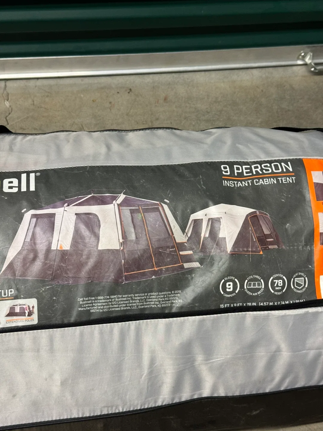 Bushnell 9 Person Instant Cabin Tent image indicator(2)