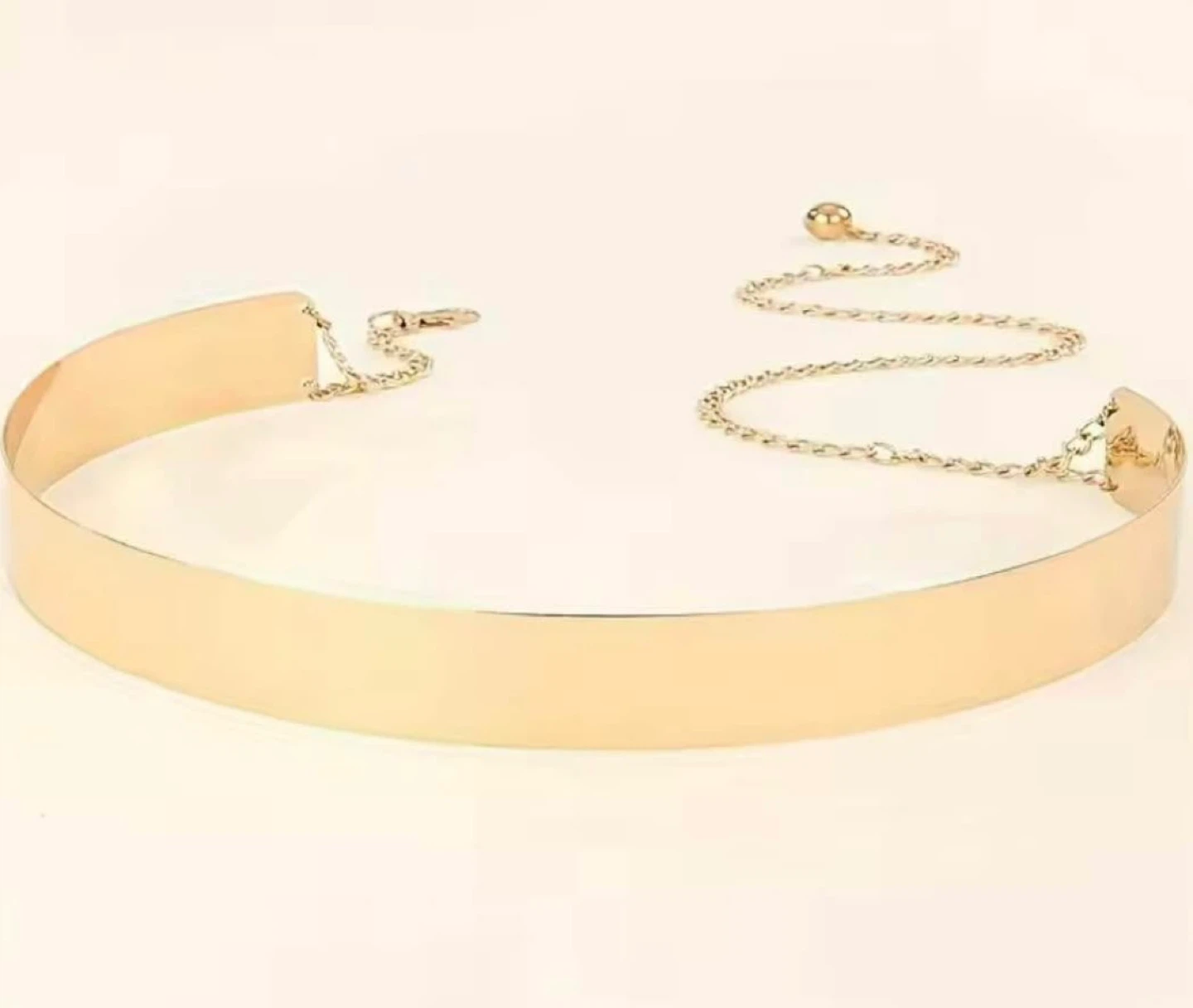 Gold Metal Waist Belt - photo 2