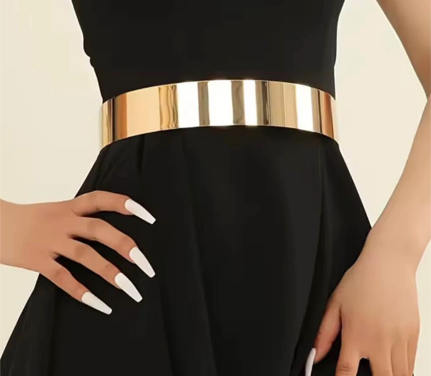 Gold Metal Waist Belt