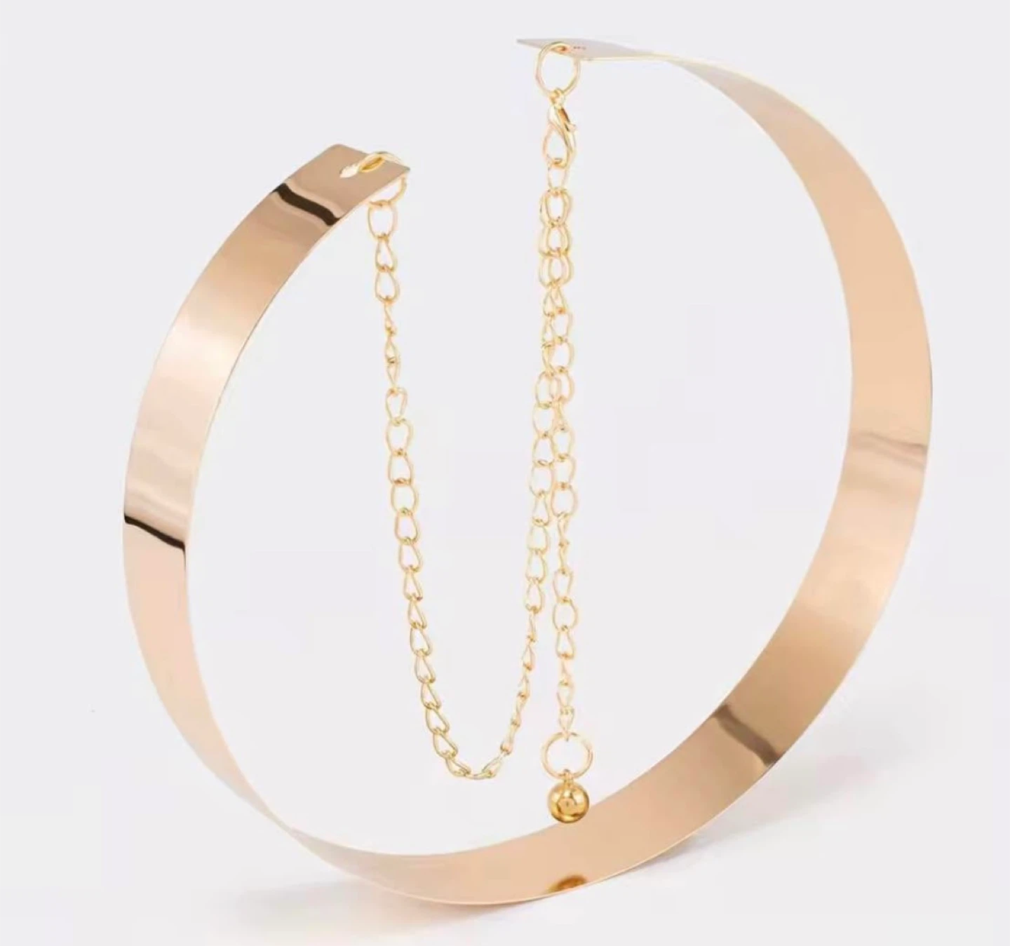 Gold Metal Waist Belt - photo 3