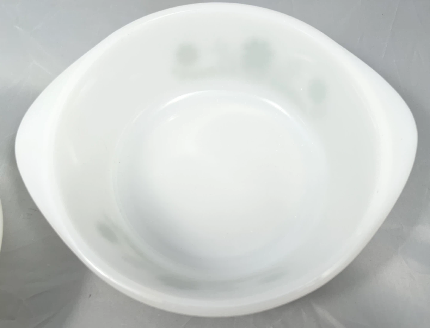 Glasbake Milk Glass Casserole Dishes - Set of 2 - photo 4