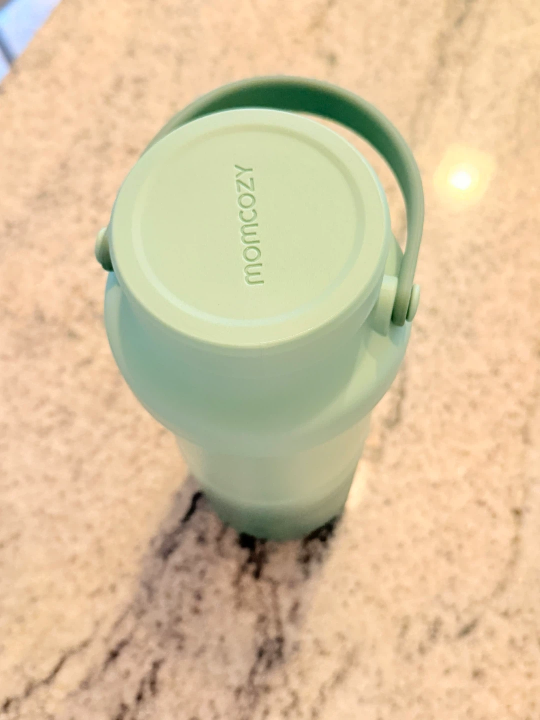 momcozy Insulated Baby Bottle Warmer Tote - Green - photo 2