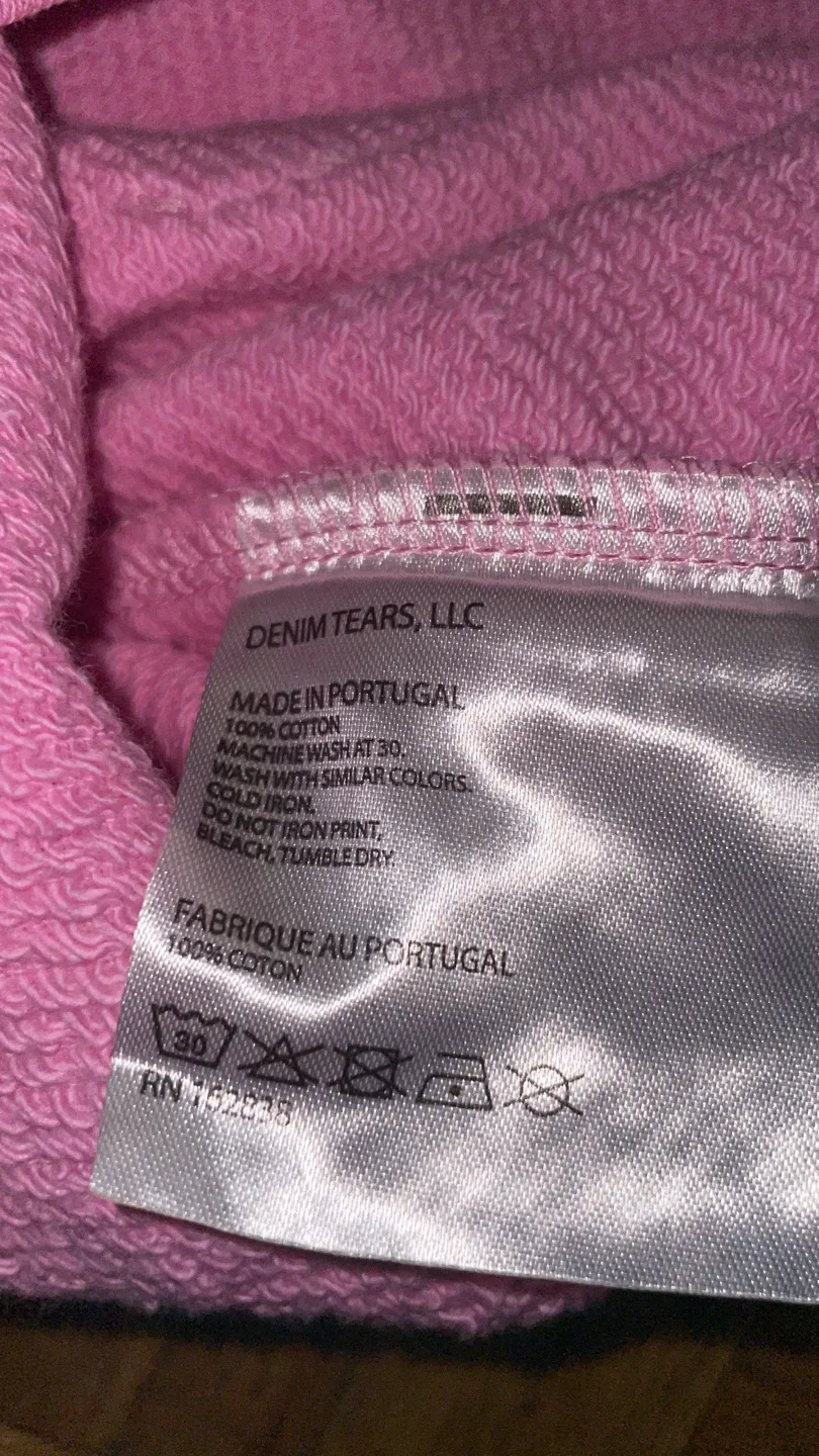 Pink Denim Tears Hoodie image indicator(5)