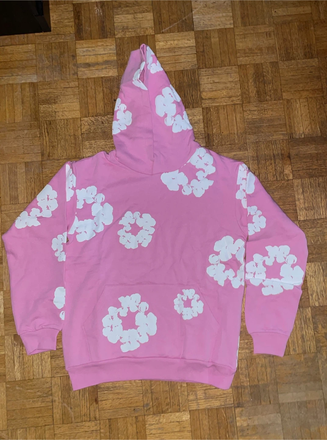 Pink Denim Tears Hoodie