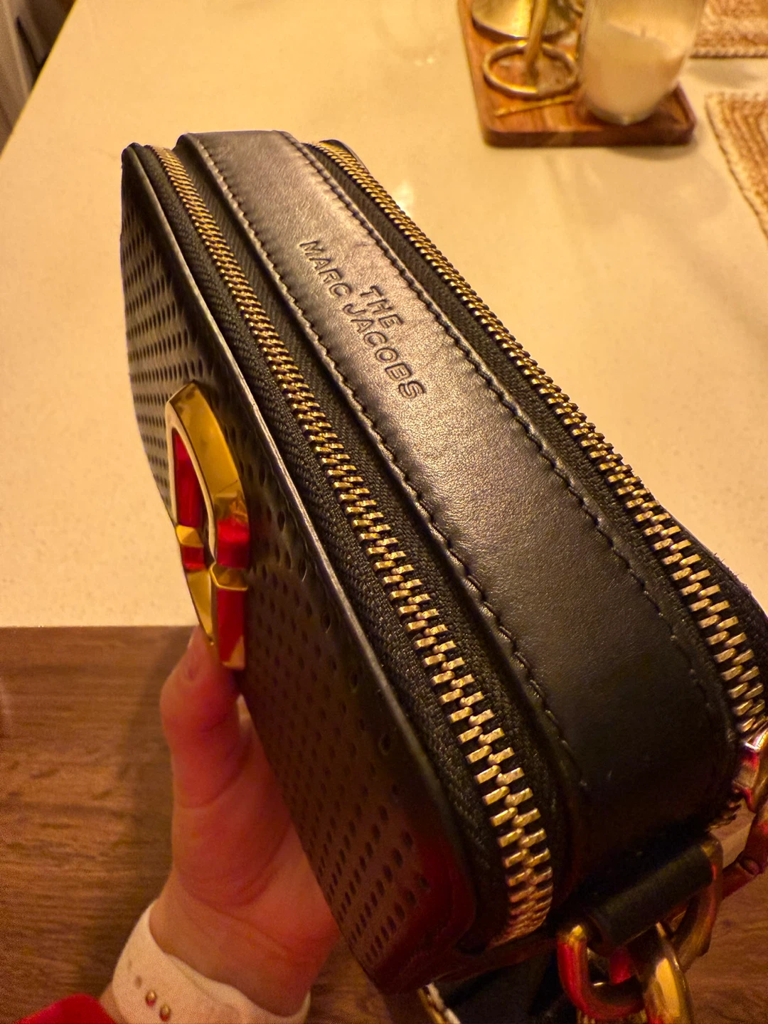 Marc Jacobs The Leather Box Bag 20 Black - photo 4
