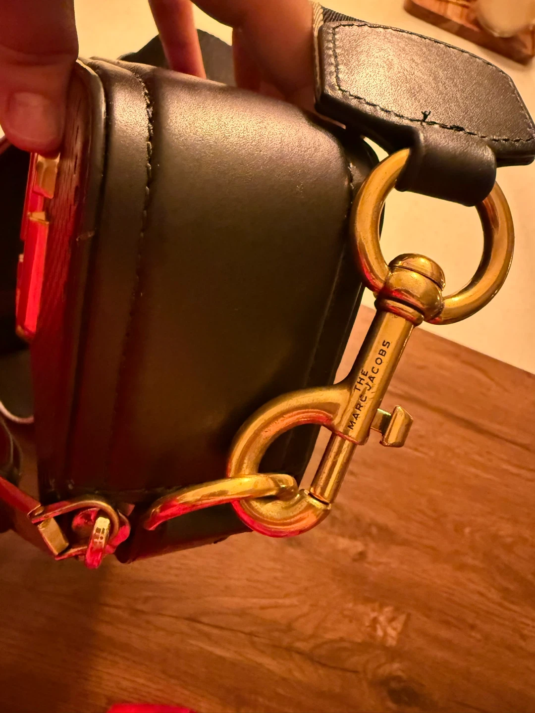 Marc Jacobs The Leather Box Bag 20 Black - photo 5