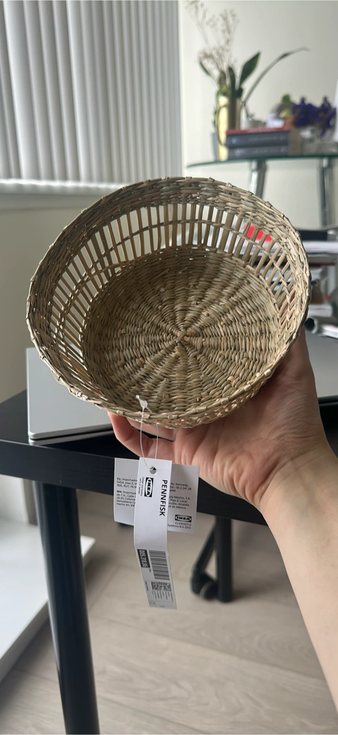 IKEA Pennfisk Basket - Natural Woven Style - photo 4