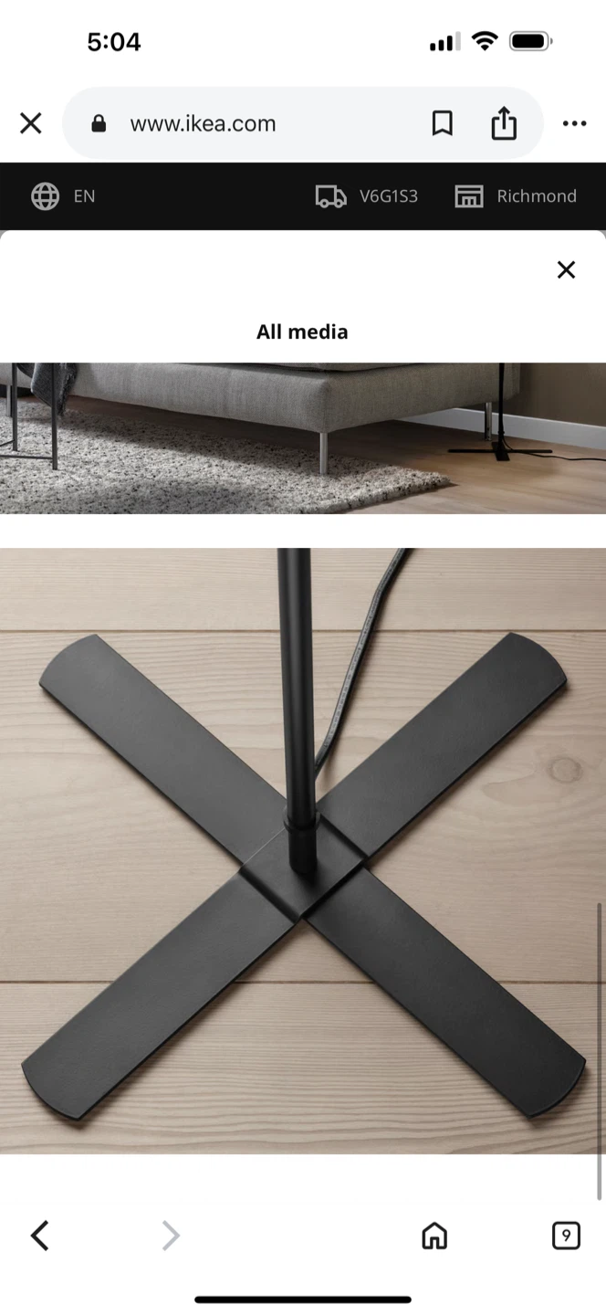 IKEA barlast Floor Lamp - photo 2