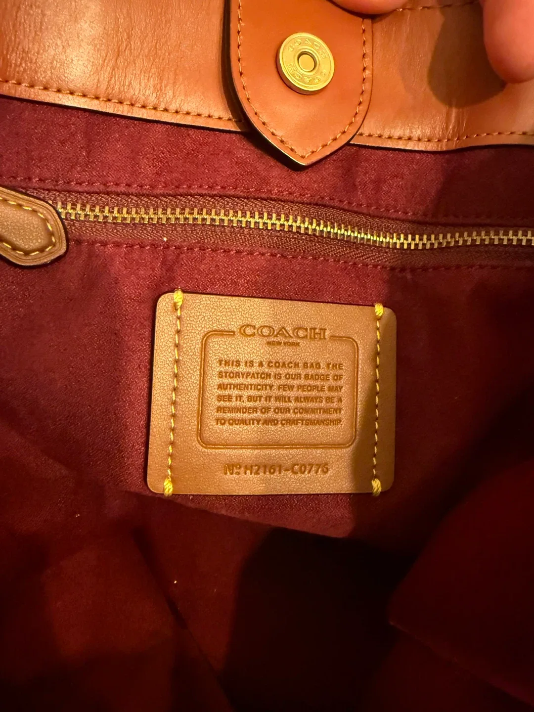 Coach Tote Bag - Brown image indicator(2)