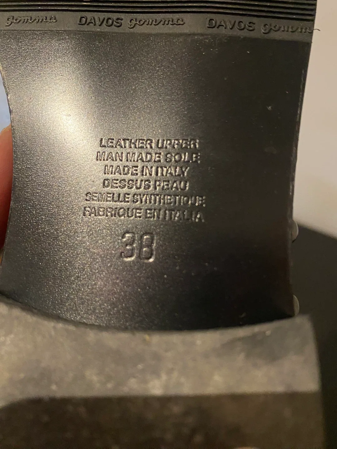 Napoleoni Black Studded Leather Loafers - Size 38 image indicator(5)