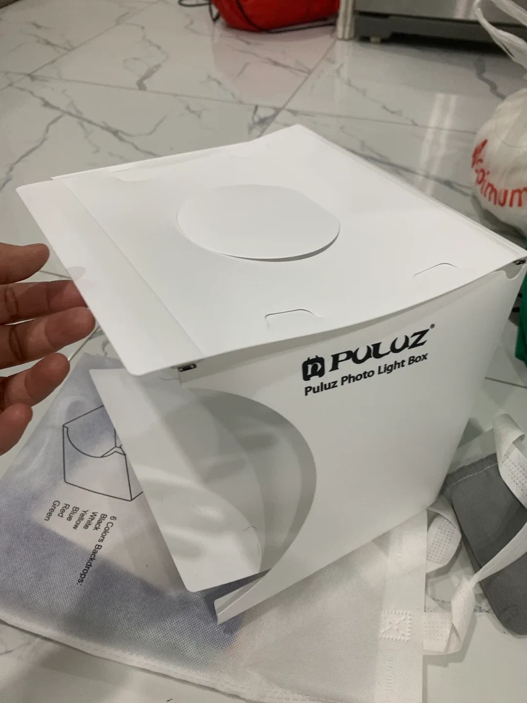 Puluz LED Portable Photo Studio Light Box - New thumbnail