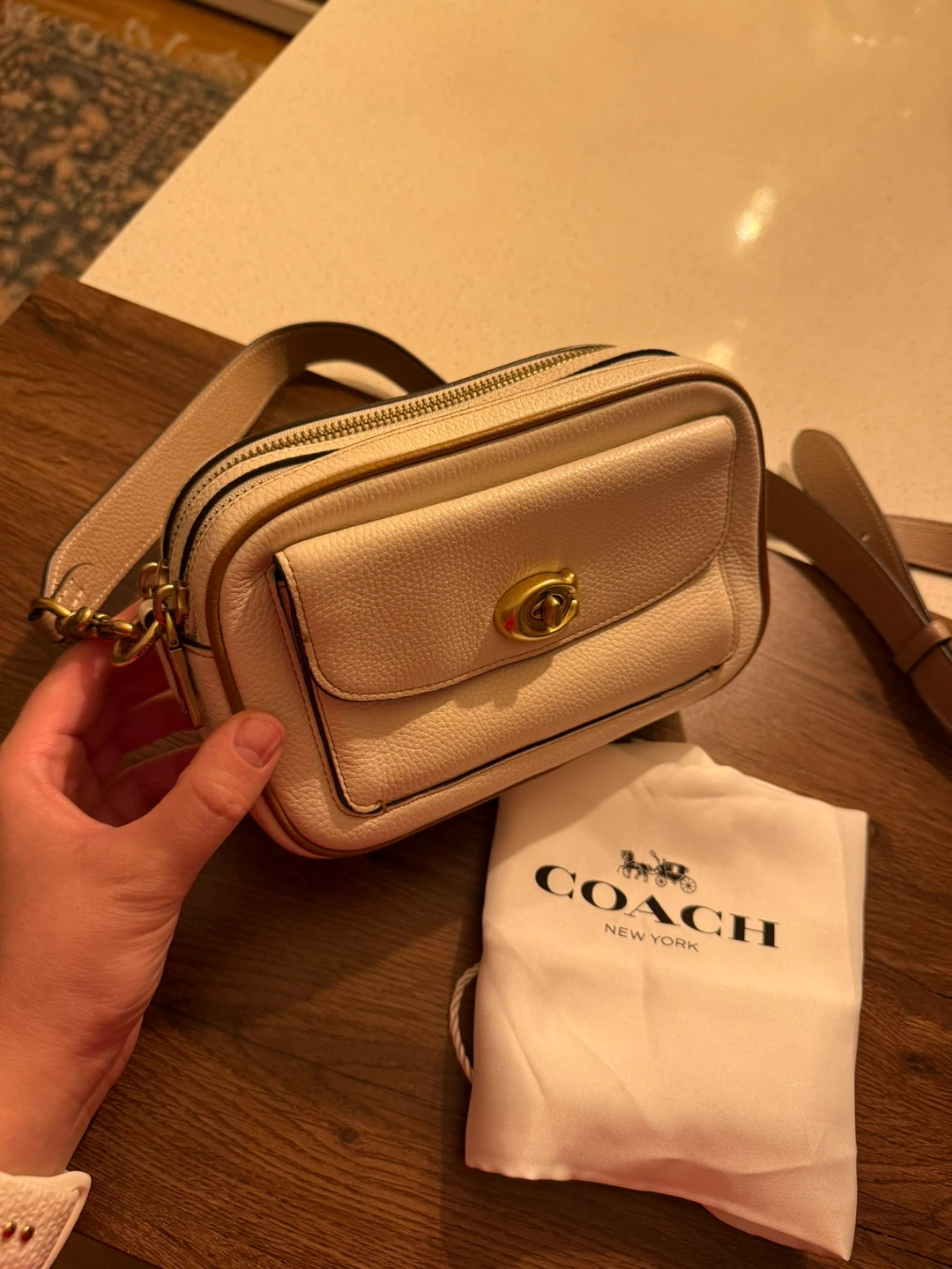 Coach Willow Camera Bag In Colorblock