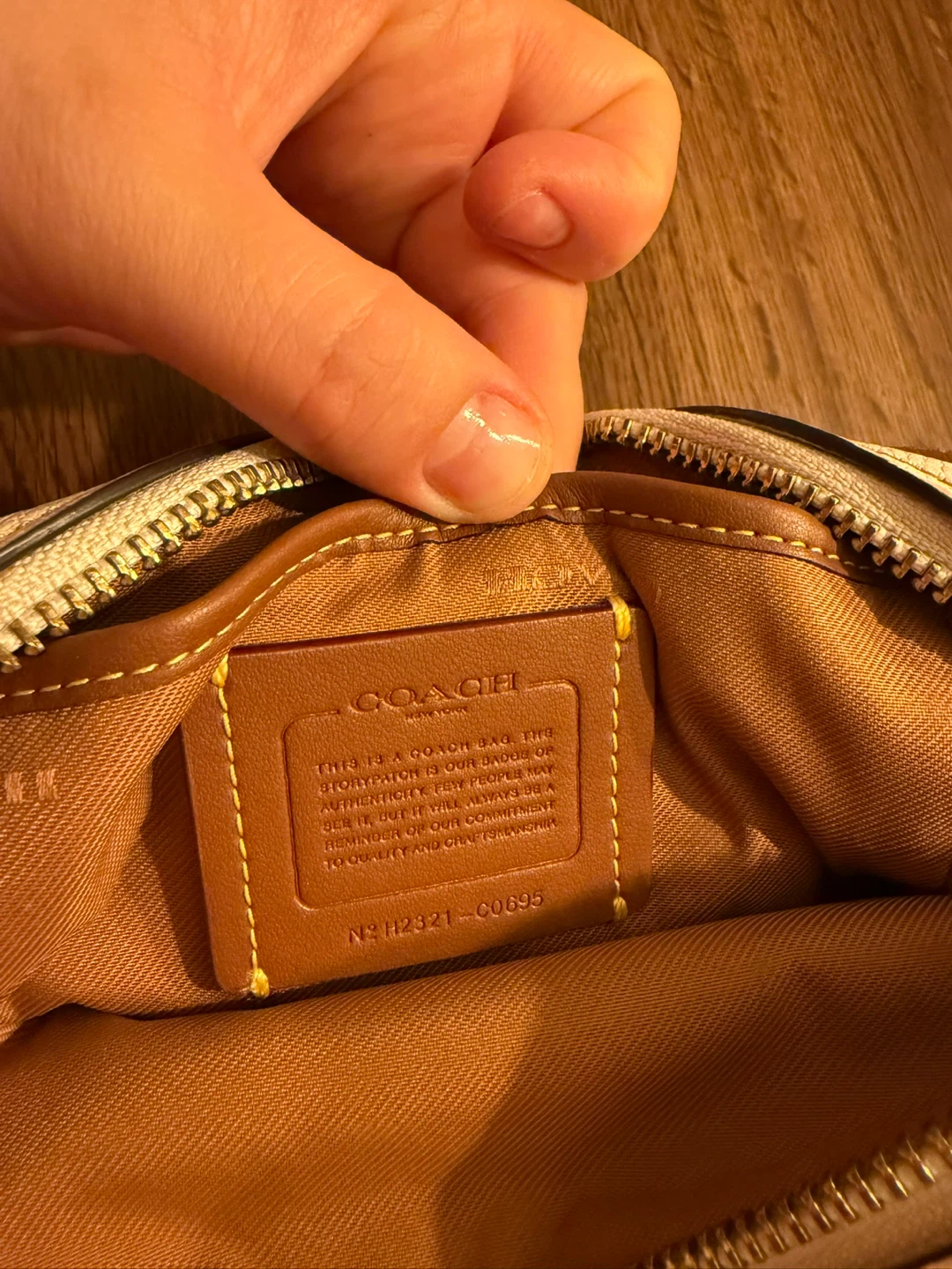 Coach Willow Camera Bag In Colorblock - photo 2