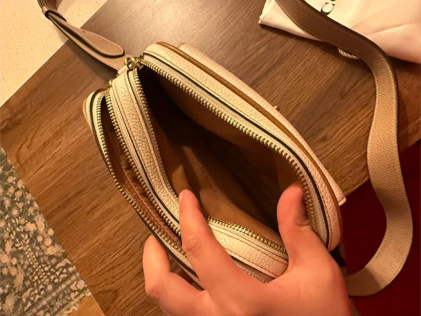 Coach Willow Camera Bag In Colorblock image indicator(6)