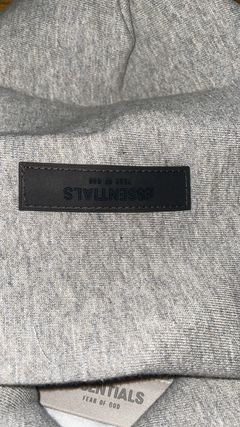 Essentials FOG Dark Oatmeal Hoodie - photo 5