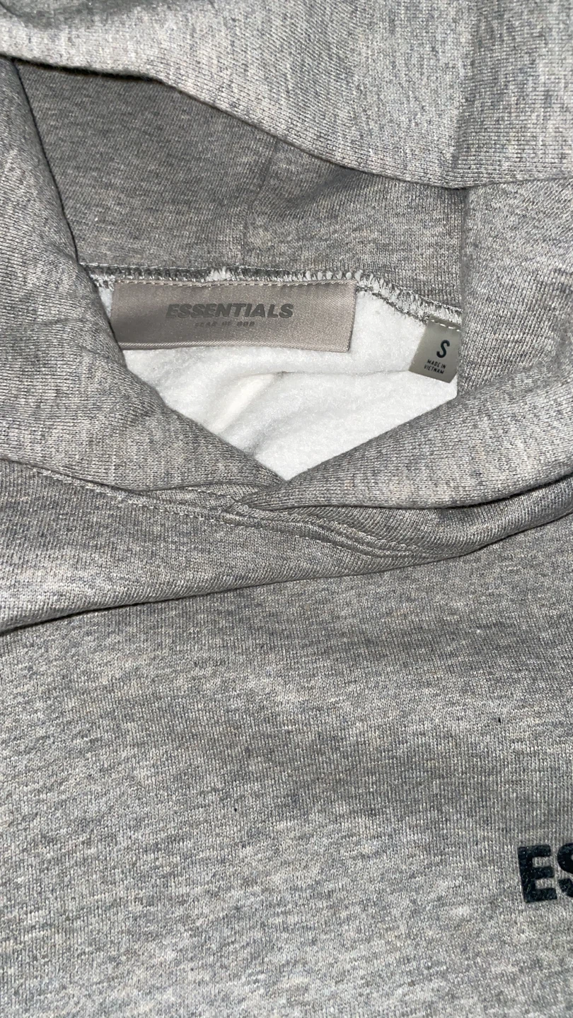 Essentials FOG Dark Oatmeal Hoodie - photo 3