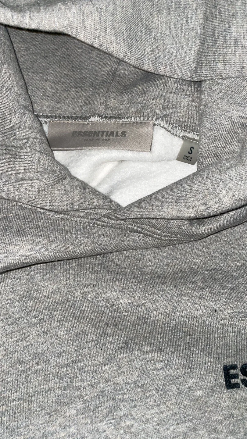 Essentials FOG Dark Oatmeal Hoodie image indicator(3)