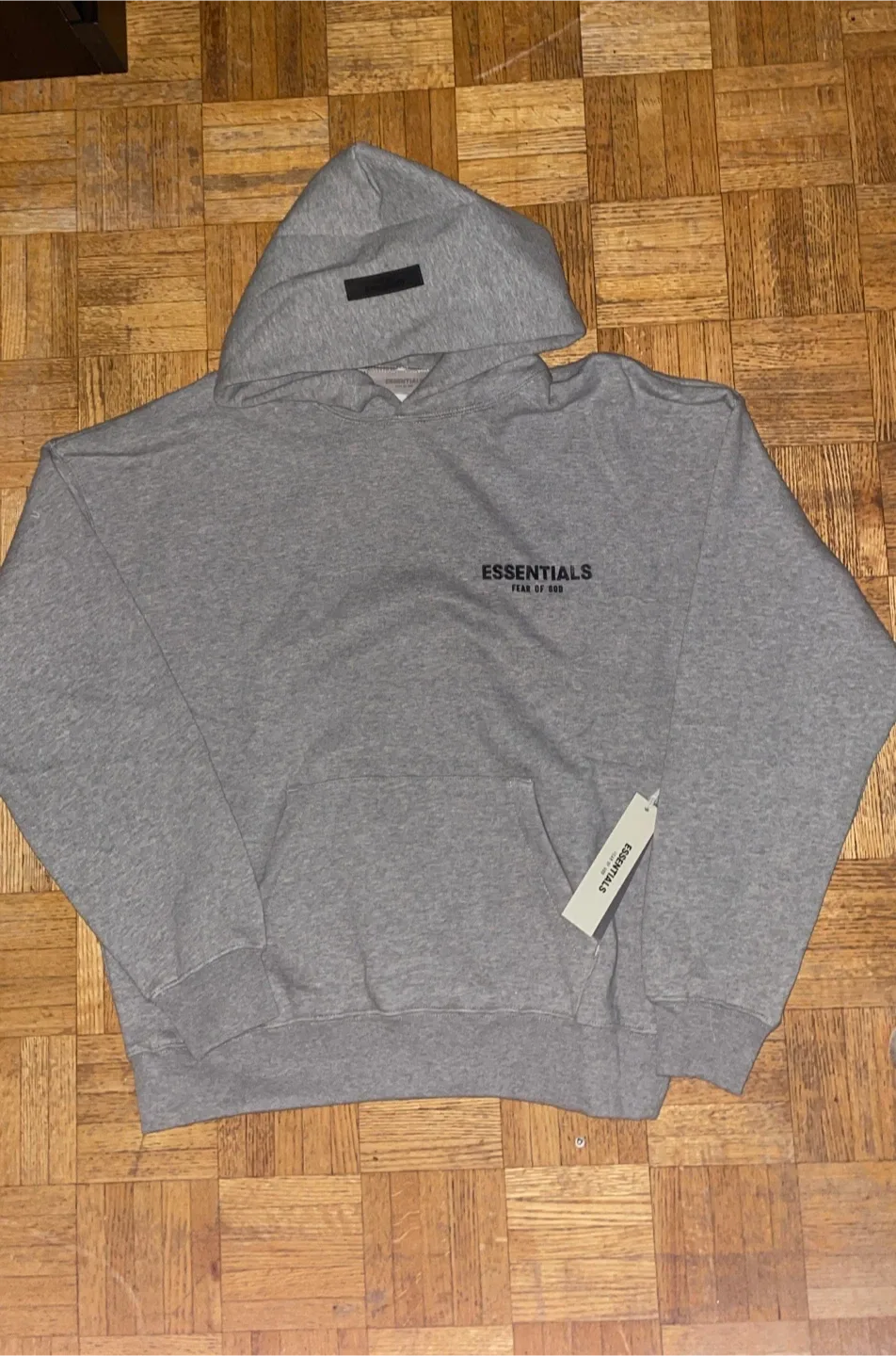 Essentials FOG Dark Oatmeal Hoodie thumbnail