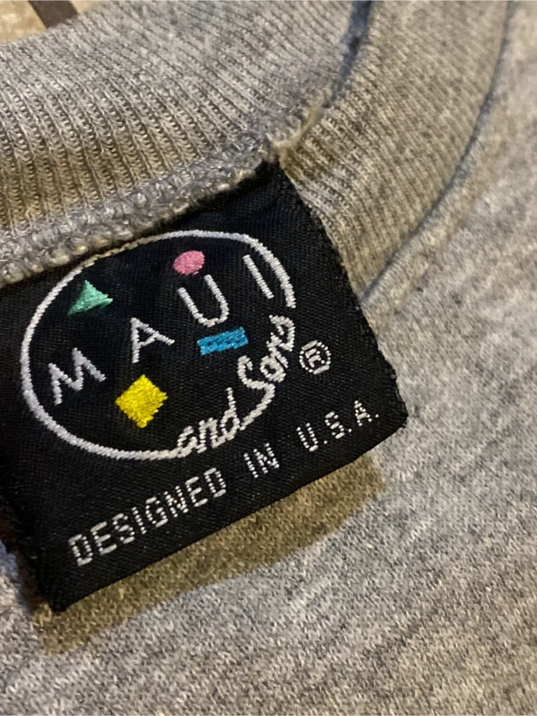 Maui and Sons Grey Long Sleeve Shirt image indicator(2)