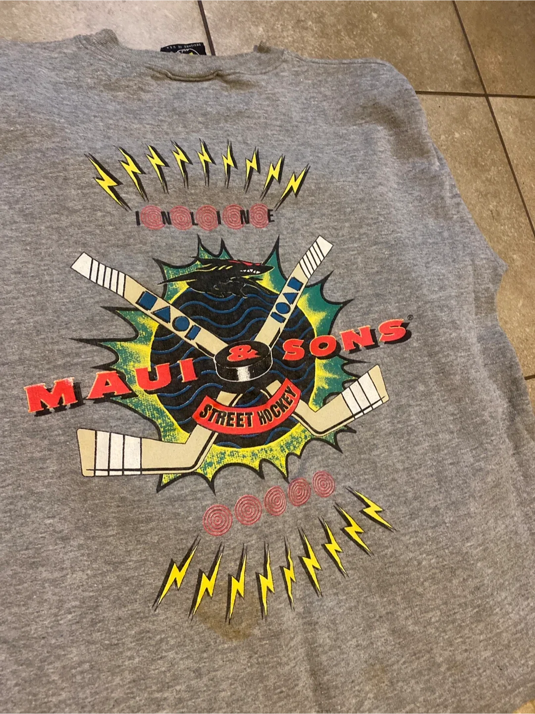 Maui and Sons Grey Long Sleeve Shirt image indicator(3)